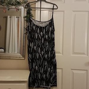 ASOS Feather Print Tank Dress